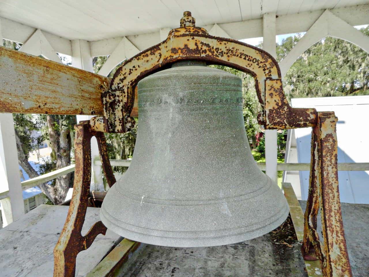little white church bell