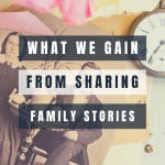 An image of old family photos - Sharing Family Stories