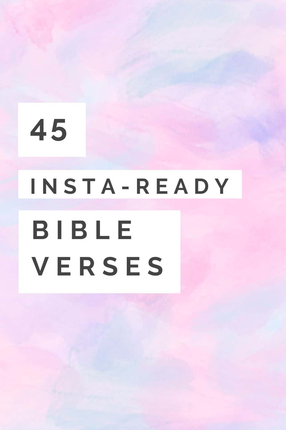Bible Verses For Instagram Bio 