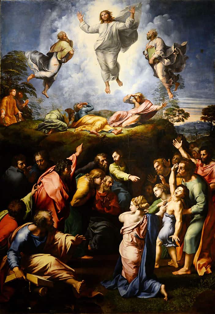 Raphael's The Transfiguration painting