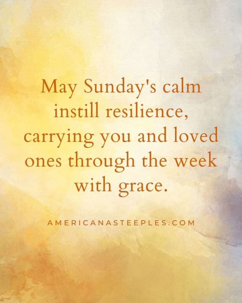 Blessing of resilience