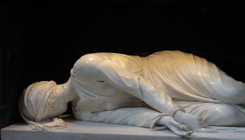 St. Cecilia sculpture by Maderno