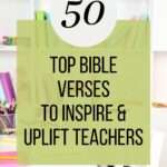 Bible verses for teachers Pin image