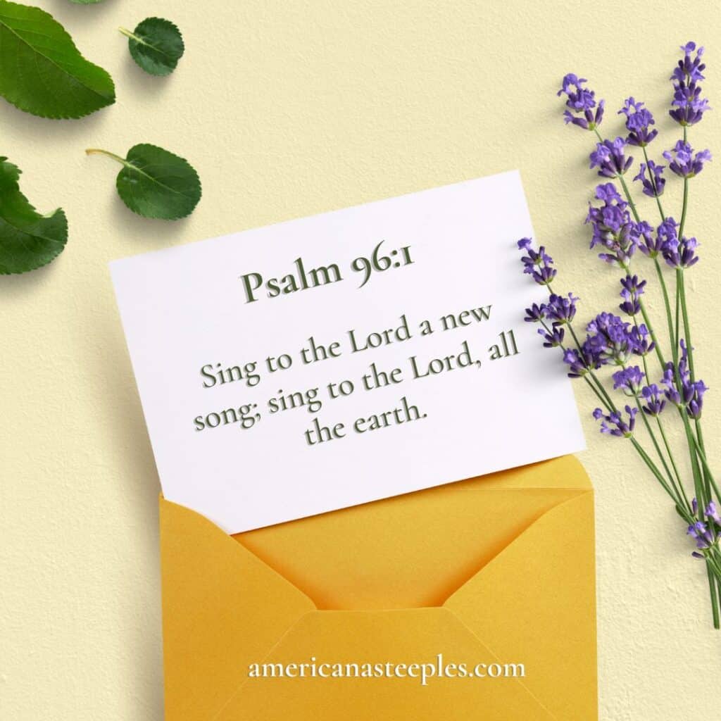 Psalm 96:1 bible verse