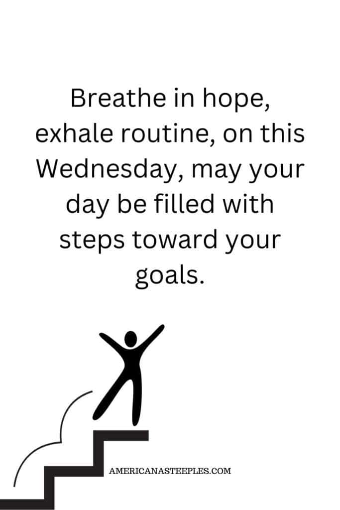 Breathe in hope Wednesday blessing