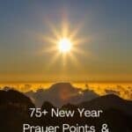 New Year Prayer Points PIN