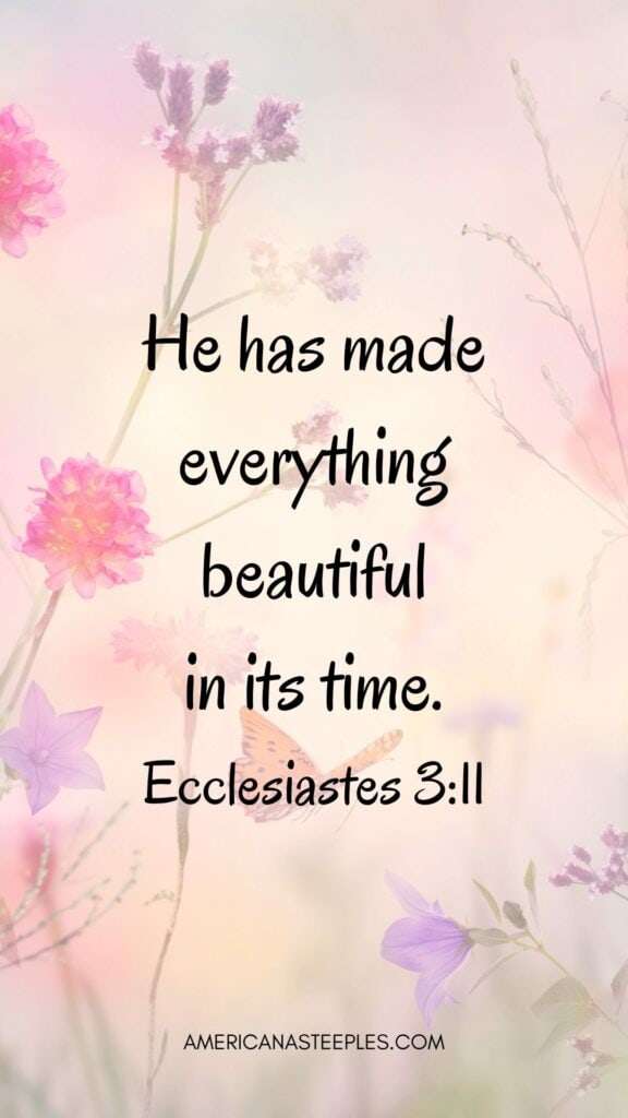 He has made everything beautiful